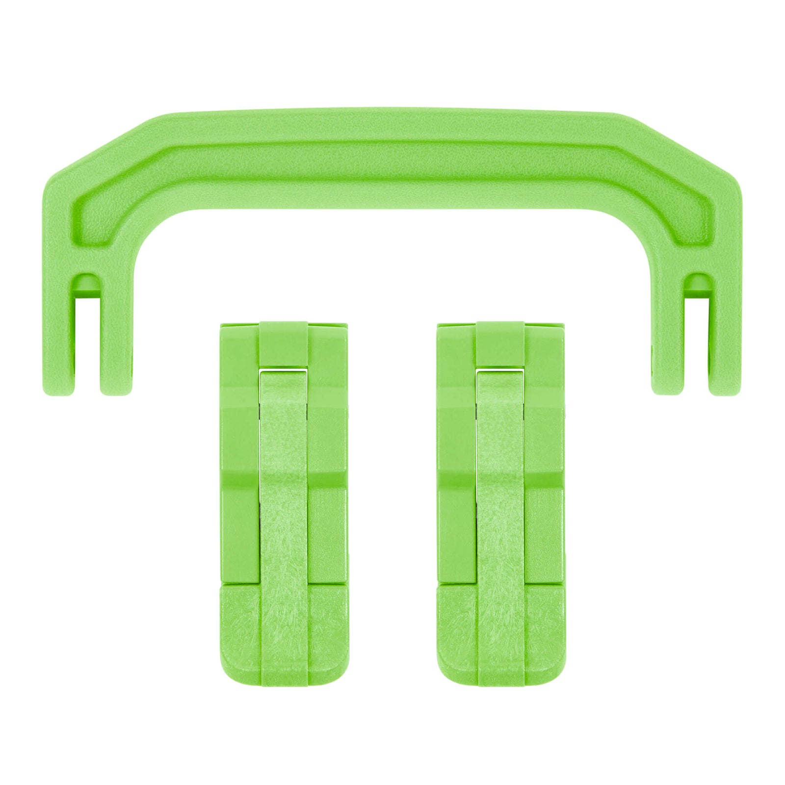 Pelican 1170 Replacement Handle & Latches, Lime Green (Set of 1 Handle, 2 Latches) ColorCase 