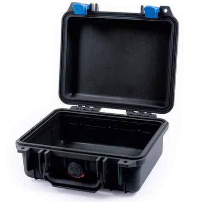 Pelican 1200 Case, Black with Blue Latches None (Case Only) ColorCase 012000-0000-110-120