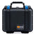 Pelican 1200 Case, Black with Blue Latches ColorCase 