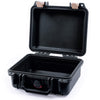 Pelican 1200 Case, Black with Desert Tan Latches None (Case Only) ColorCase 012000-0000-110-310