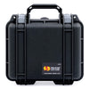 Pelican 1200 Case, Black with Silver Latches ColorCase