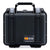 Pelican 1200 Case, Black with Silver Latches ColorCase 