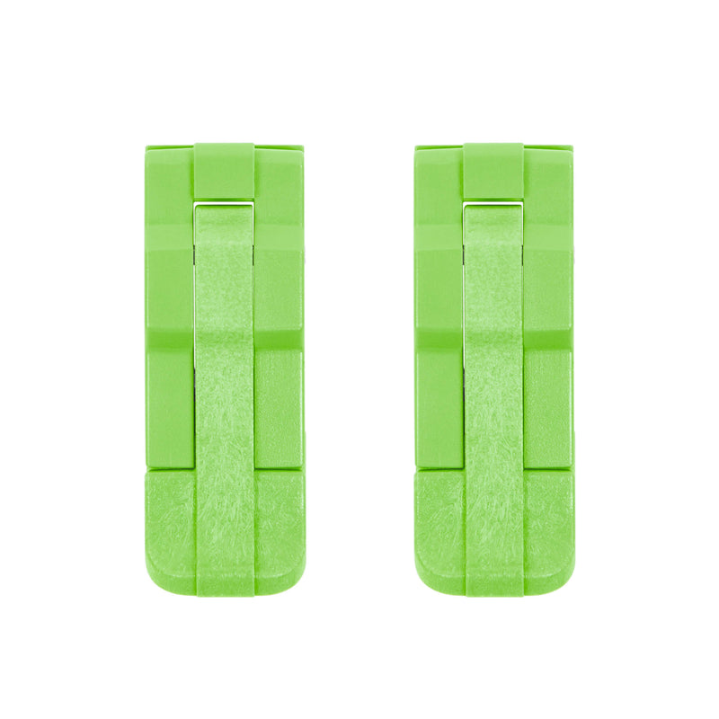 Pelican 1200 Replacement Latches, Lime Green (Set of 2) ColorCase 
