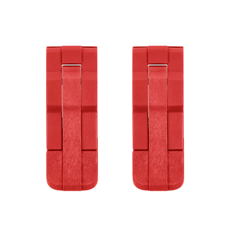 Pelican 1200 Replacement Latches, Red (Set of 2) ColorCase 