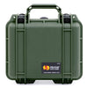 Pelican 1200 Case, OD Green with Black Latches ColorCase