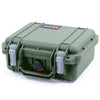 Pelican 1200 Case, OD Green with Silver Latches ColorCase