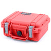 Pelican 1200 Case, Red with Silver Latches ColorCase