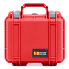 Pelican 1200 Case, Red with Silver Latches ColorCase