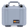Pelican 1200 Case, Silver with Black Latches ColorCase