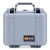 Pelican 1200 Case, Silver with Black Latches ColorCase 