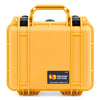 Pelican 1200 Case, Yellow with Black Latches ColorCase