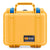 Pelican 1200 Case, Yellow with Blue Latches ColorCase 