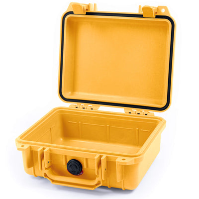 Pelican 1200 Case, Yellow None (Case Only) ColorCase 012000-0000-240-240