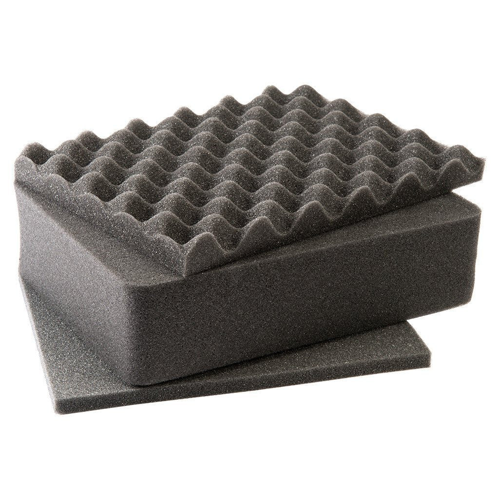 Pelican 1400 Replacement Foam 3-Piece Pick &amp; Pluck Foam Complete Set ColorCase 1400-FS-PL