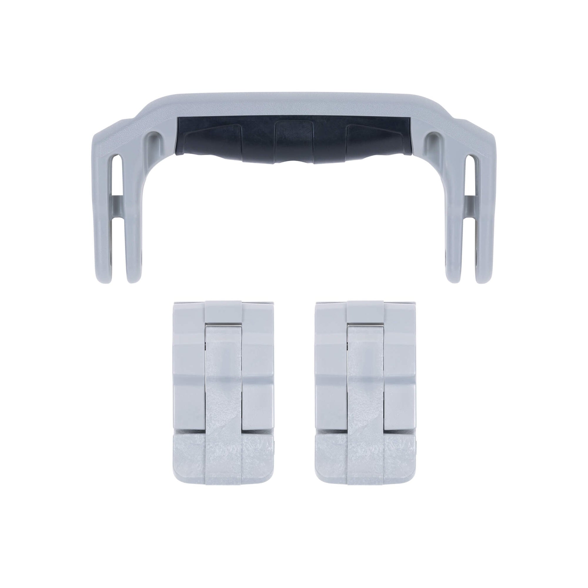 Pelican 1430 Replacement Handle & Latches, Silver (Set of 1 Handle, 2 Latches) ColorCase 