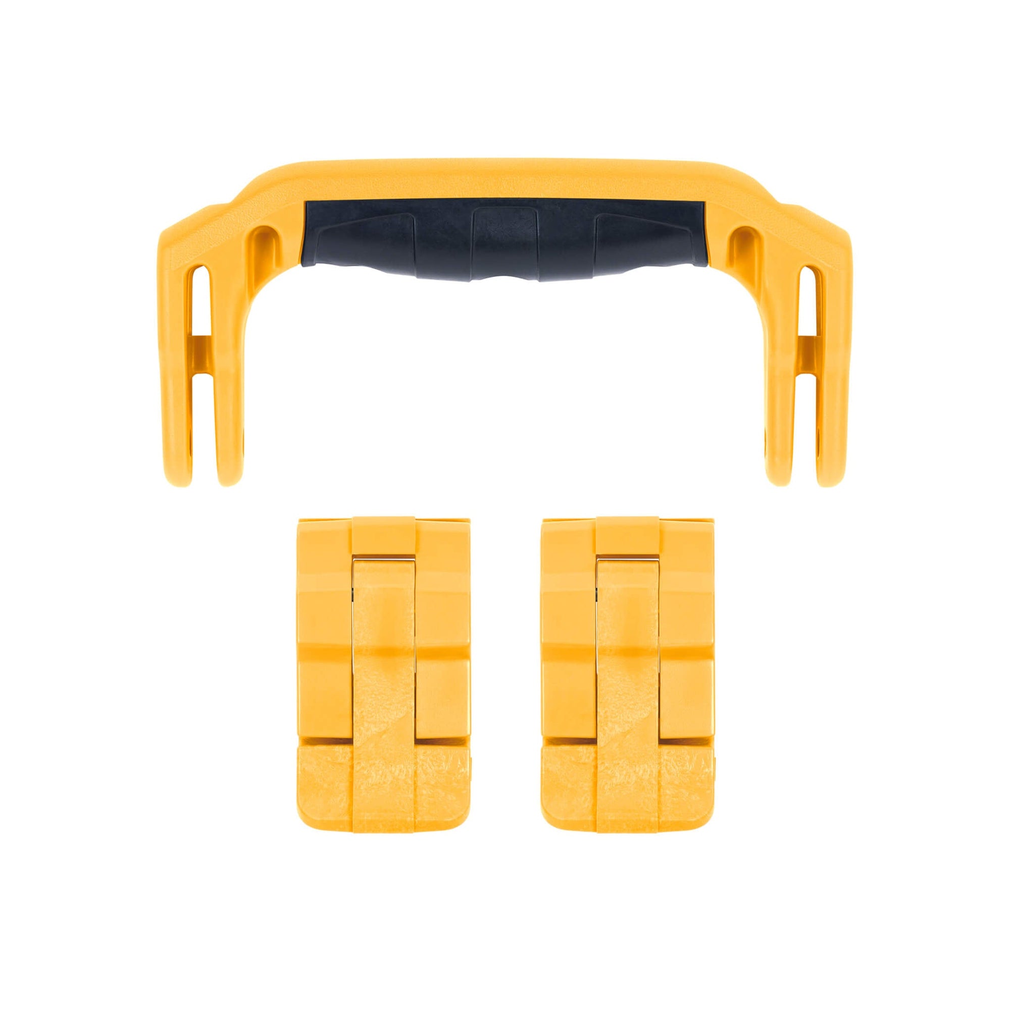 Pelican 1430 Replacement Handle & Latches, Yellow (Set of 1 Handle, 2 Latches) ColorCase 