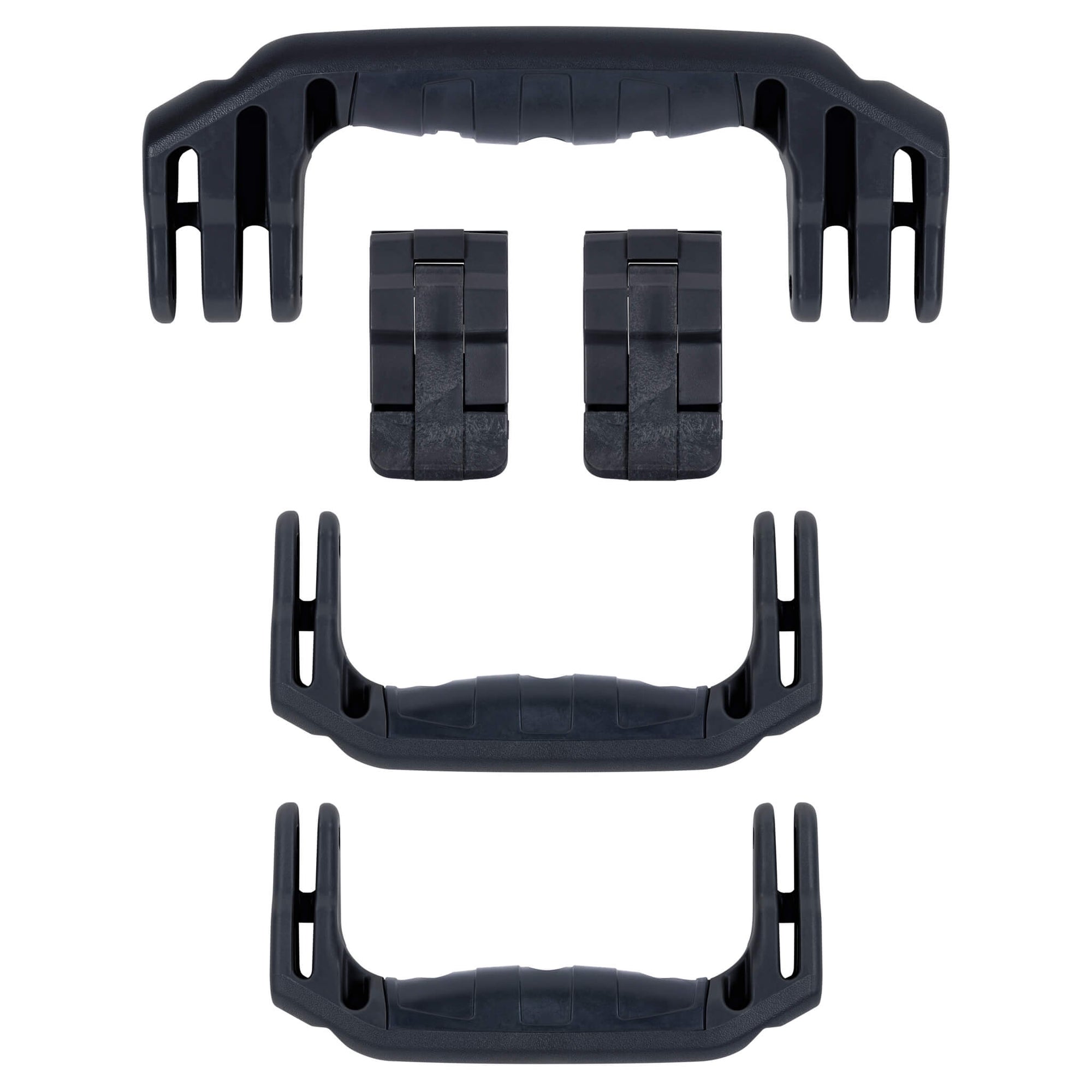 Pelican 1440 Replacement Handles & Latches, Black (Set of 3 Handles, 2 Latches) ColorCase 