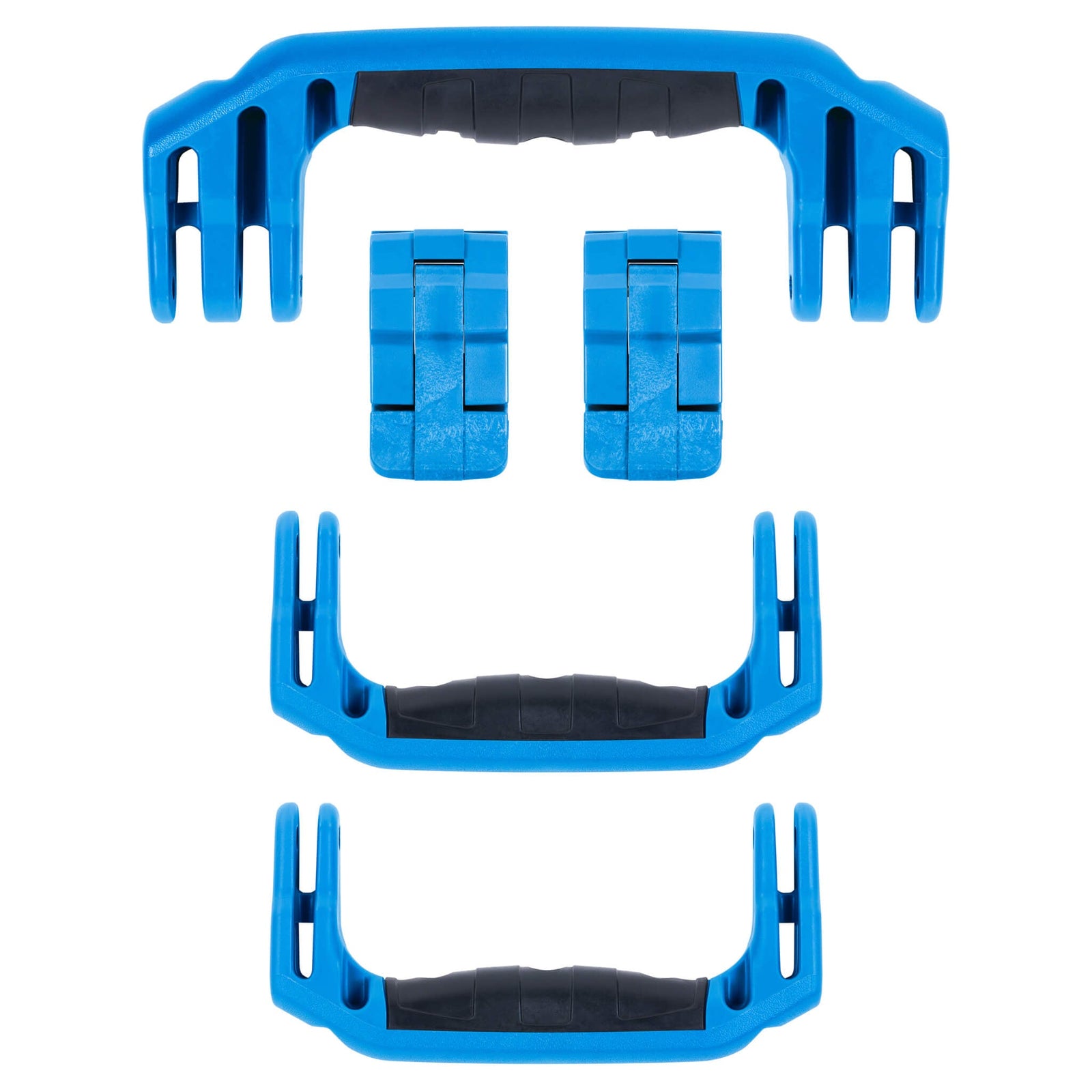 Pelican 1440 Replacement Handles & Latches, Blue (Set of 3 Handles, 2 Latches) ColorCase 