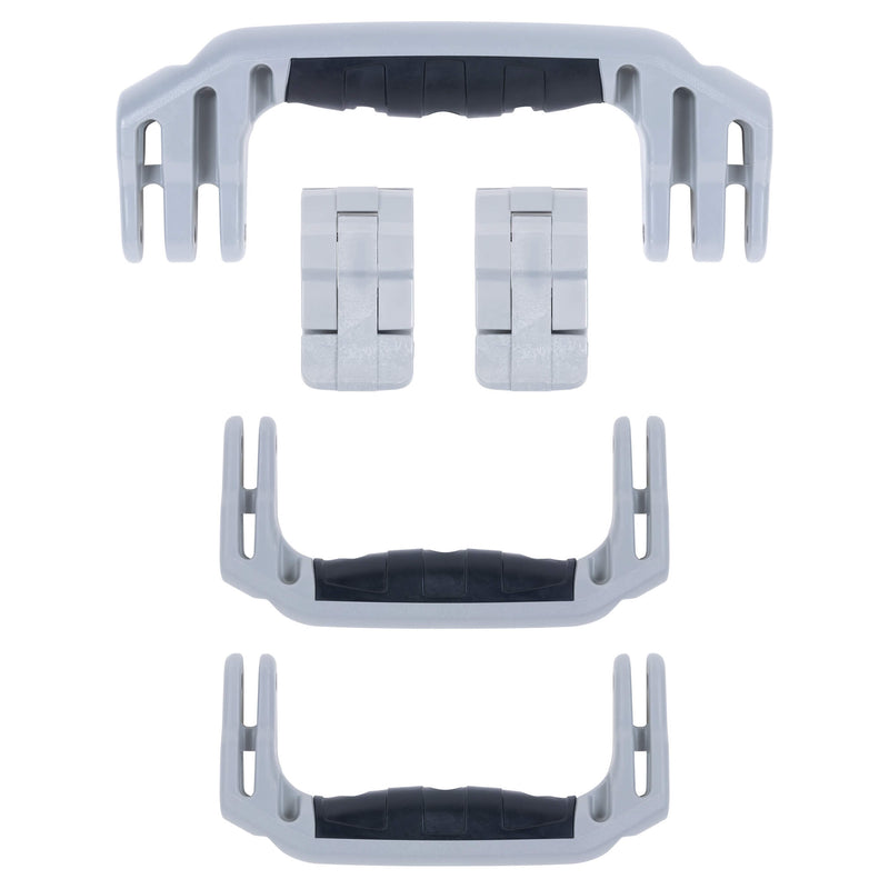Pelican 1440 Replacement Handles & Latches, Silver (Set of 3 Handles, 2 Latches) ColorCase 