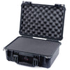 Pelican 1450 Case, Black Pick & Pluck Foam with Convolute Lid Foam ColorCase 014500-0001-110-110