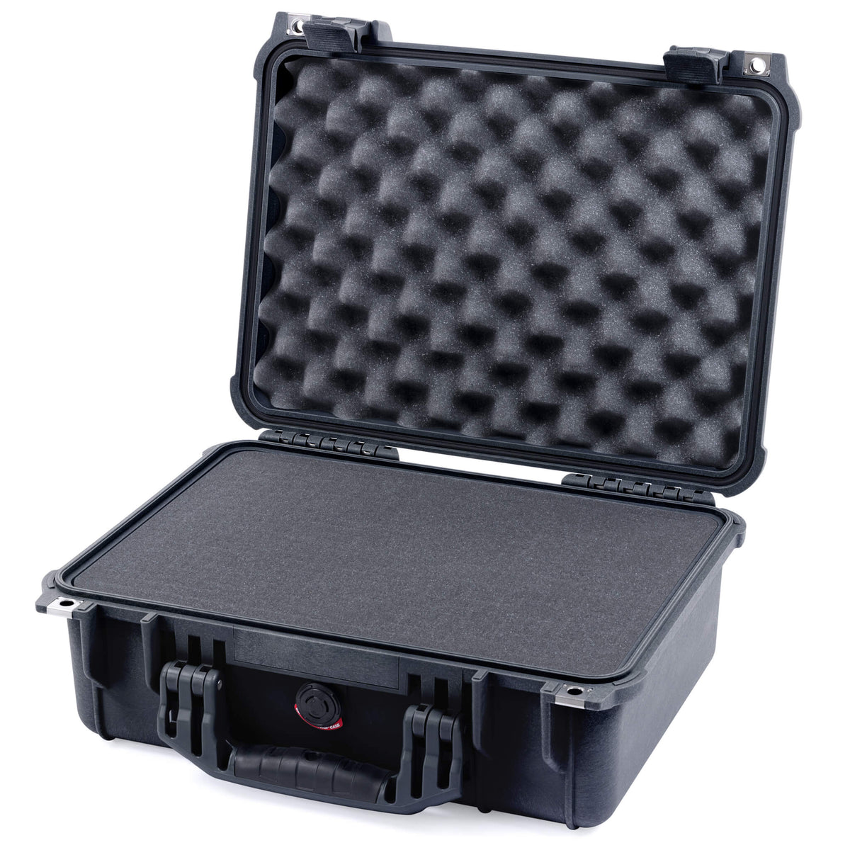 Pelican 1450 Case, Black Pick &amp; Pluck Foam with Convolute Lid Foam ColorCase 014500-0001-110-110