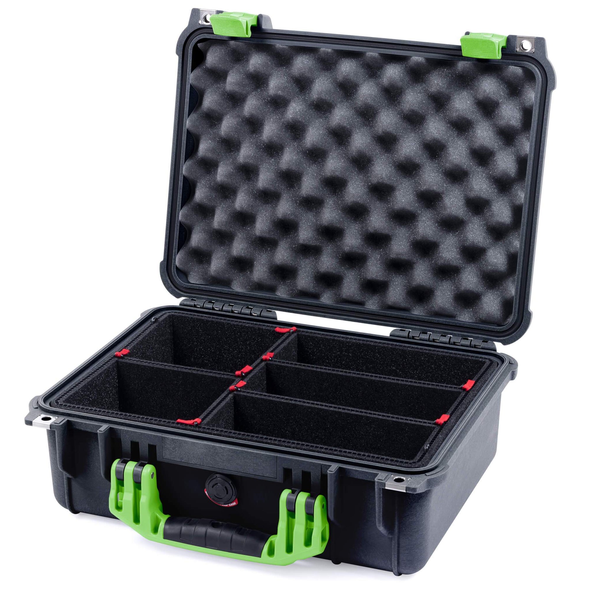 【海外 正規品】 Lime with Black Case, 1450 Pelican Green Latches & Handle その他