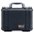 Pelican 1450 Case, Black with Silver Handle & Latches ColorCase 