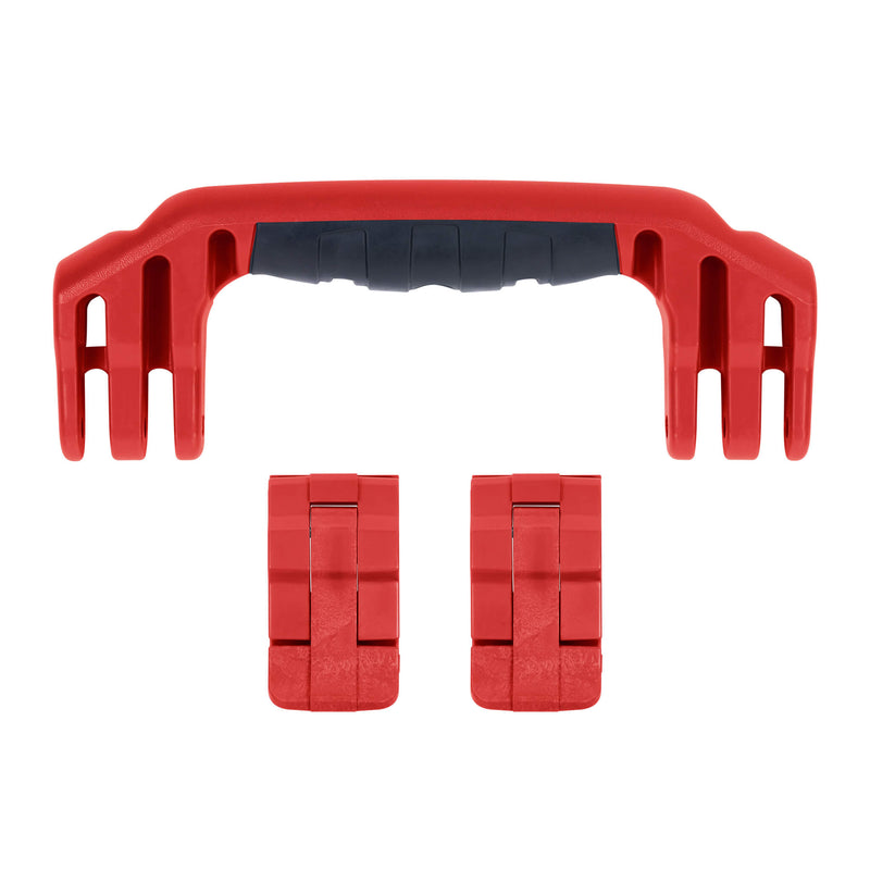Pelican 1450 Replacement Handle & Latches, Red (Set of 1 Handle, 2 Latches) ColorCase 