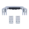 Pelican 1450 Replacement Handle & Latches, Silver (Set of 1 Handle, 2 Latches) ColorCase