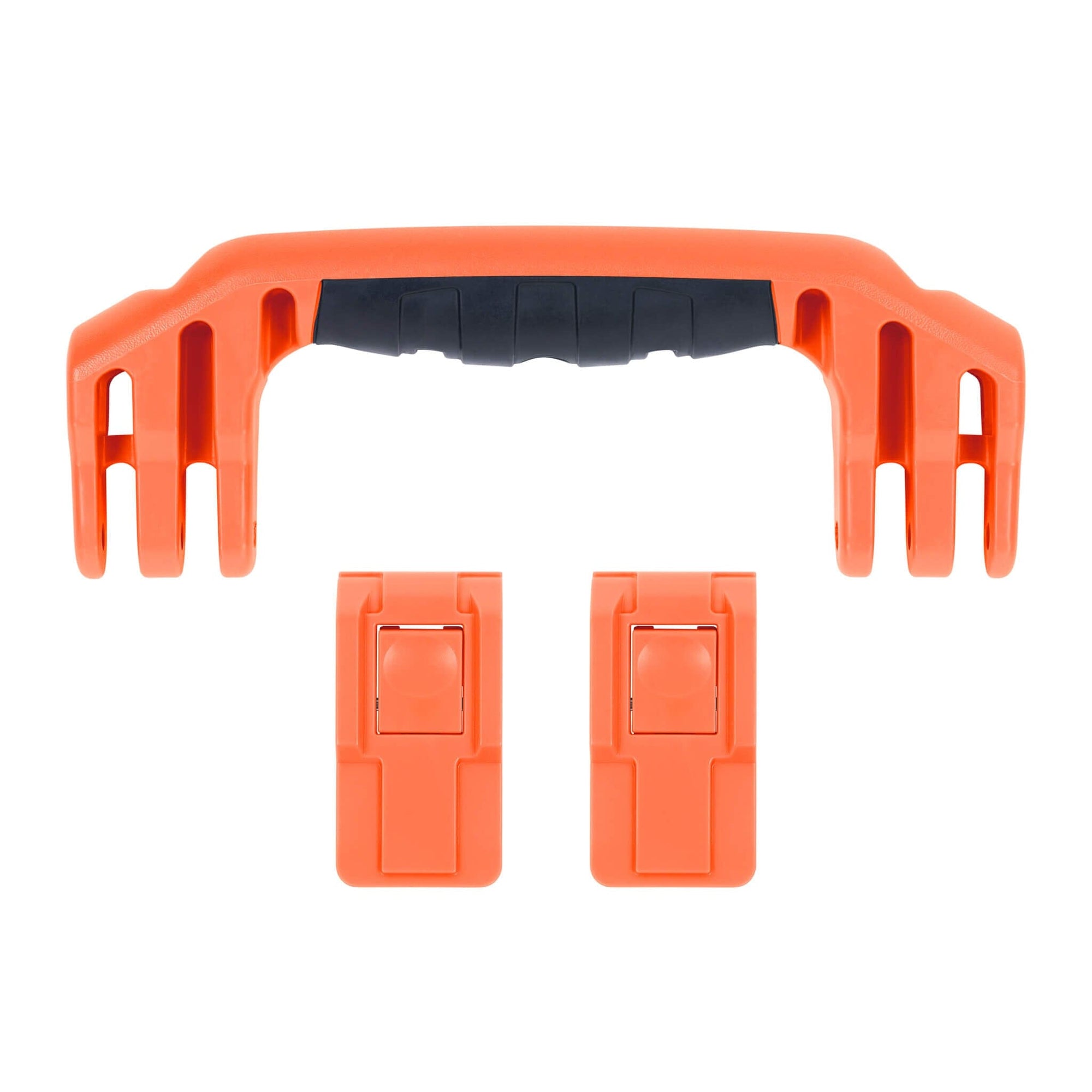 Pelican 1450 Replacement Handle & Latches, Orange, Push-Button (Set of 1 Handle, 2 Latches) ColorCase 