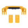 Pelican 1450 Replacement Handle & Latches, Yellow, Push-Button (Set of 1 Handle, 2 Latches) ColorCase