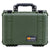 Pelican 1450 Case, OD Green with Black Handle & Latches ColorCase 