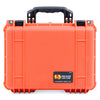 Pelican 1450 Case, Orange with Black Handle & Latches ColorCase