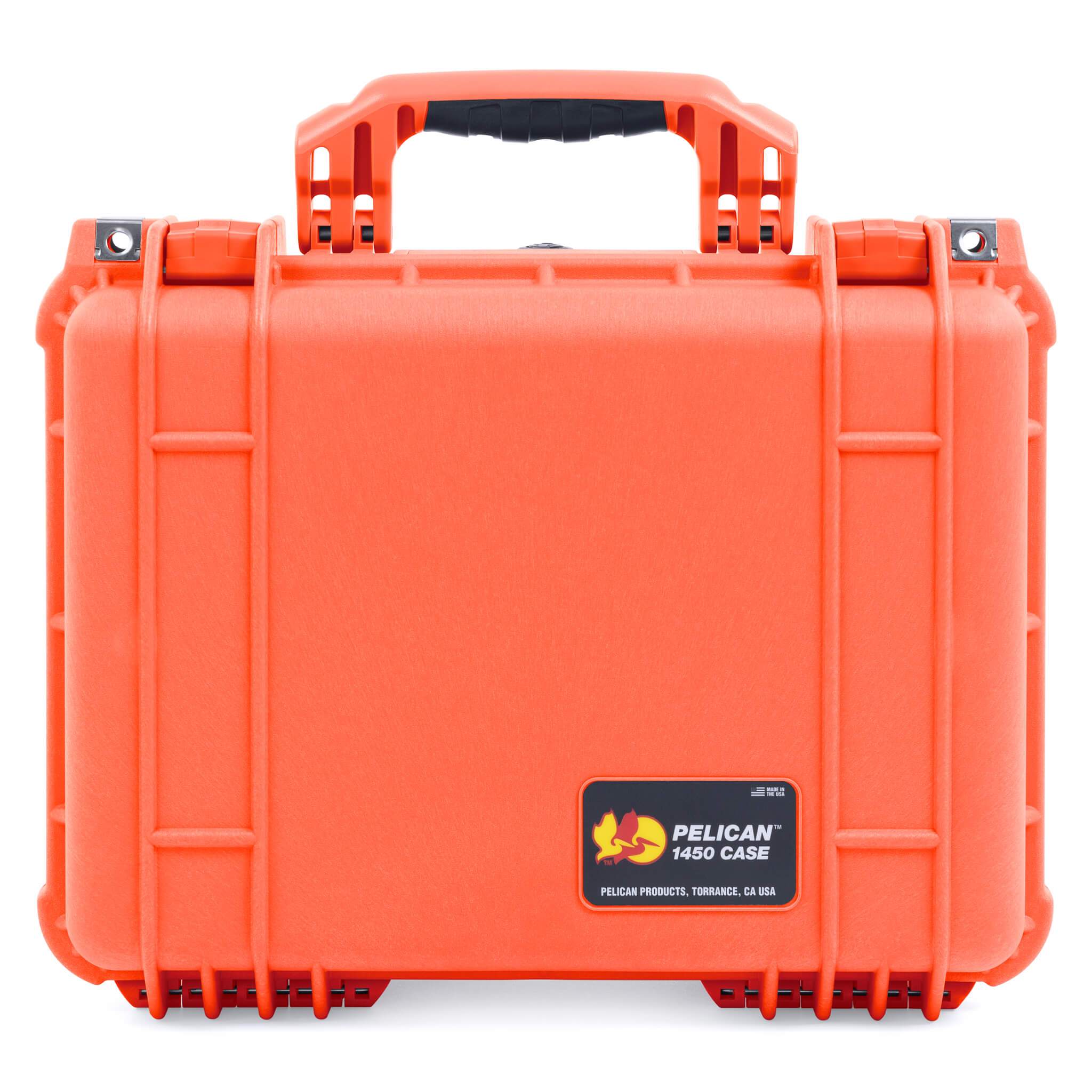 Pelican 1450 Orange Case - Tough Equipment Protection - ColorCase