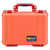 Pelican 1450 Case, Orange with Red Handle & Latches ColorCase 