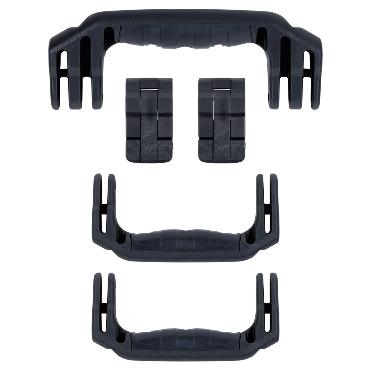 Pelican 1460 Replacement Handles &amp; Latches, Black (Set of 3 Handles, 2 Latches) ColorCase 