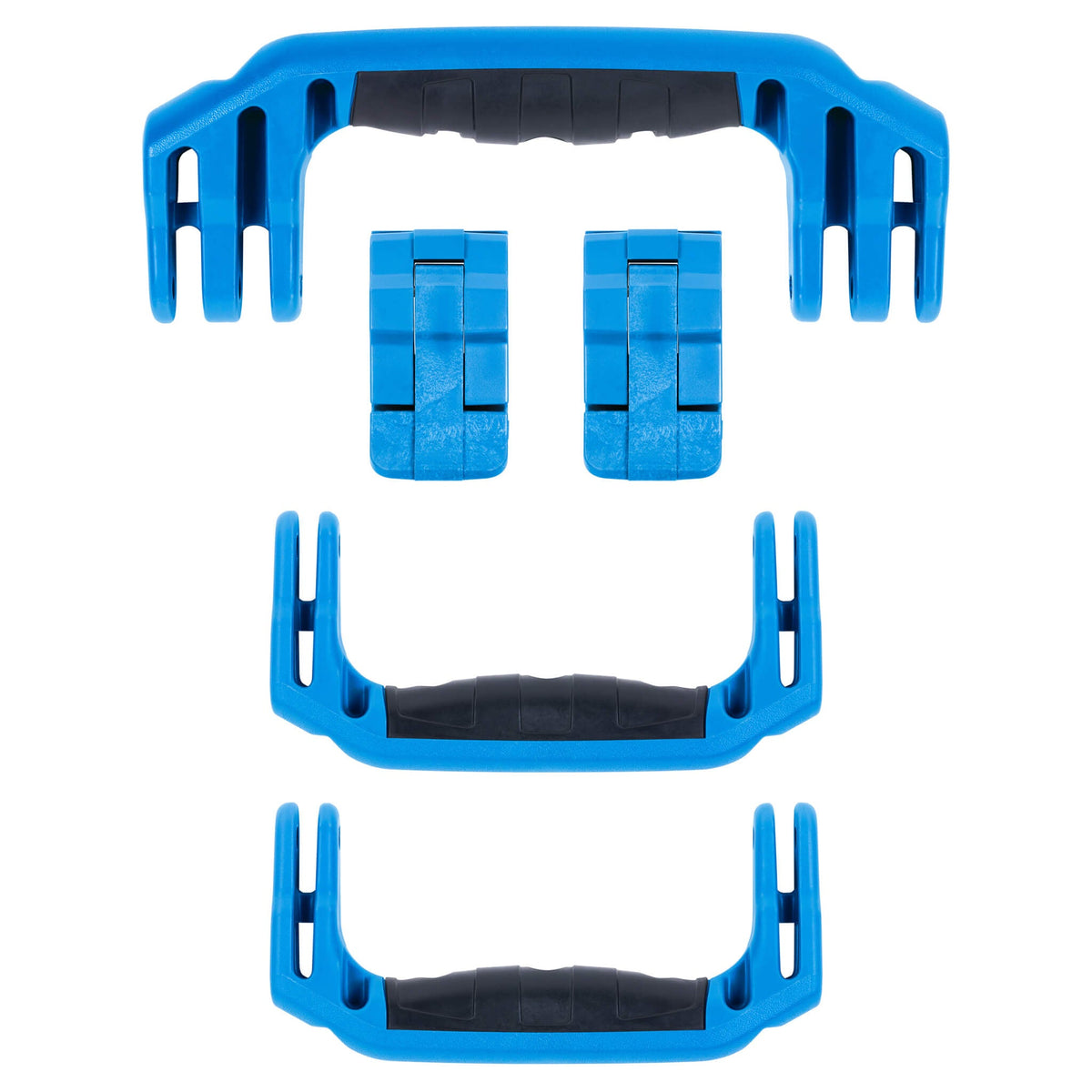 Pelican 1460 Replacement Handles &amp; Latches, Blue (Set of 3 Handles, 2 Latches) ColorCase 