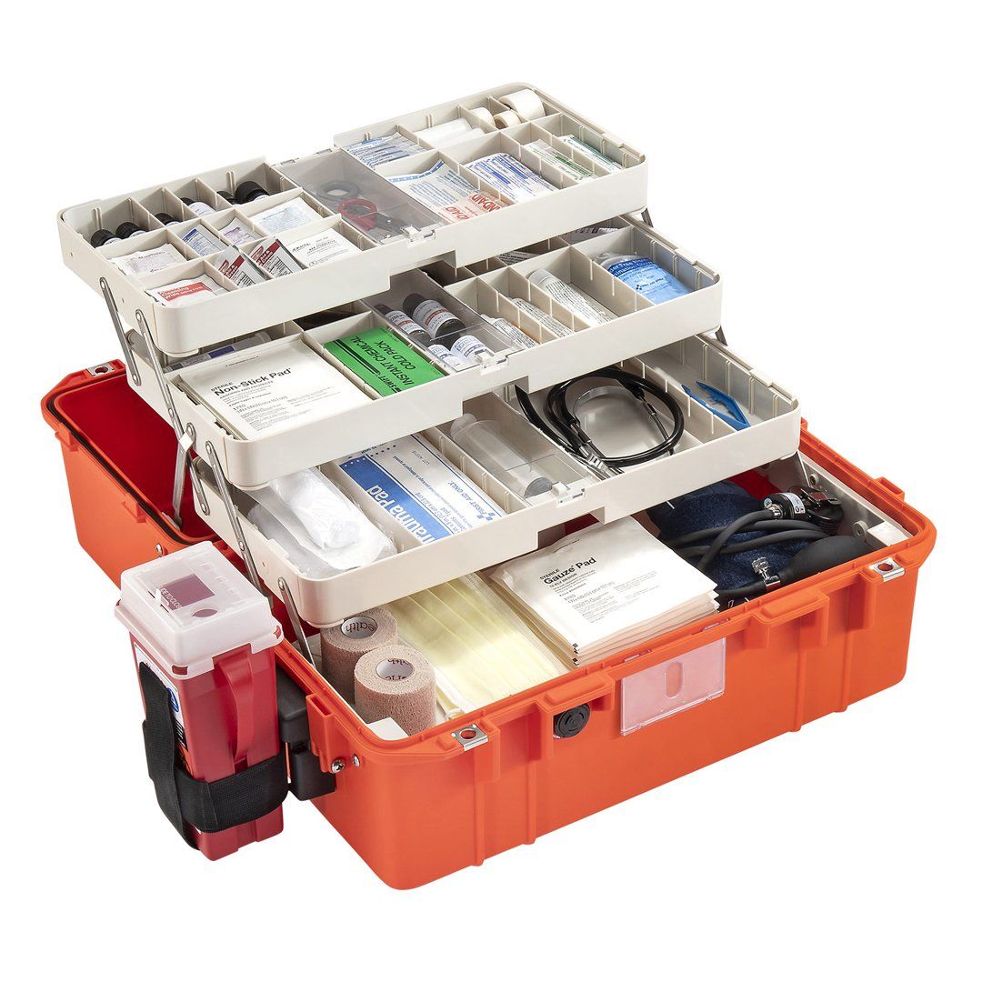 Pelican 1465 Air EMS Case, Orange ColorCase 