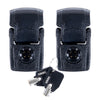 Pelican 1470 Replacement Locking Latches, Black (Set of 2 with Keys) ColorCase