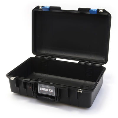 Pelican 1485 Air Case, Black with Blue Latches None (Case Only) ColorCase 014850-0000-110-120