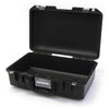 Pelican 1485 Air Case, Black with Silver Latches None (Case Only) ColorCase 014850-0000-110-180