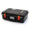 Pelican 1485 Air Case, Black with Orange Latches ColorCase