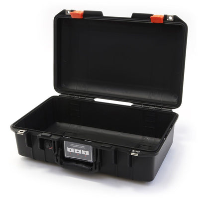 Pelican 1485 Air Case, Black with Orange Latches None (Case Only) ColorCase 014850-0000-110-150