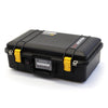 Pelican 1485 Air Case, Black with Yellow Latches ColorCase