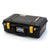 Pelican 1485 Air Case, Black with Yellow Latches ColorCase 