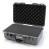 Pelican 1485 Air Case, Silver Pick & Pluck Foam with Convolute Lid Foam ColorCase 014850-0001-180-180