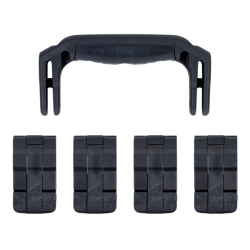 Pelican 1495 Replacement Handle & Latches, Black (Set of 1 Handle, 4 Latches) ColorCase 