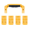 Pelican 1495 Replacement Handle & Latches, Yellow (Set of 1 Handle, 4 Latches) ColorCase