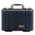 Pelican 1500 Case, Black with Desert Tan Handle & Latches ColorCase 