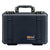 Pelican 1500 Case, Black with OD Green Handle & Latches ColorCase 